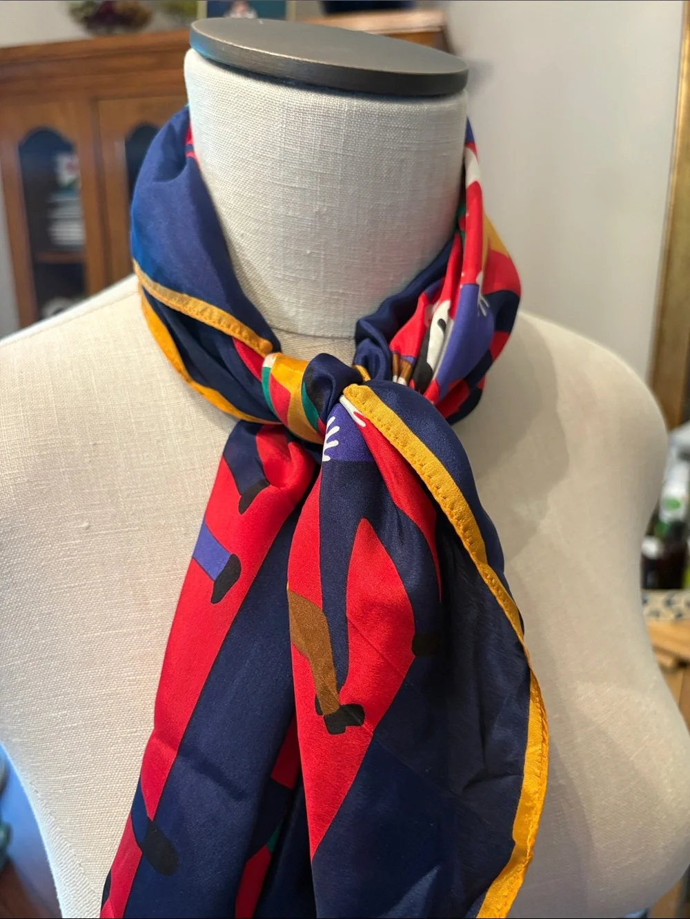 Vintage Save the Children for Vera silk scarf